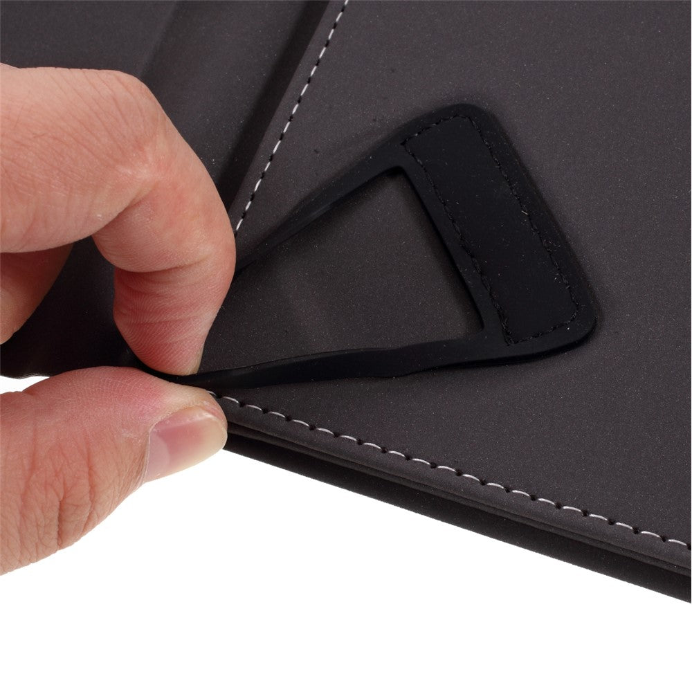 9.7-10 Inch Universal Removable Bluetooth-compatible Keyboard PU Leather Tablet Case (TH10-C) for Android iOS System