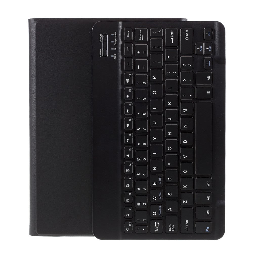 Wireless Bluetooth-compatible Keyboard Leather Stand Cover for Honor Pad 6 / Huawei Mediapad T3 10.1 / C3 10.1 / Enjoy Tablet 2