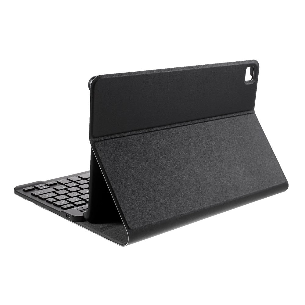 Wireless Bluetooth-compatible Keyboard Leather Stand Cover for Honor Pad 6 / Huawei Mediapad T3 10.1 / C3 10.1 / Enjoy Tablet 2