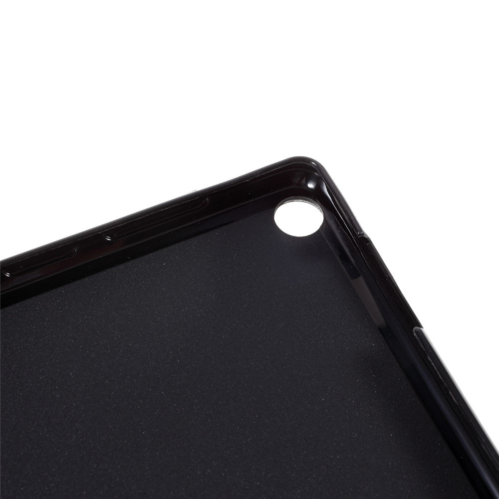 Bluetooth-compatible Keyboard Leather Stand Shell for Lenovo M10 FHD REL TB-X605FC / LC