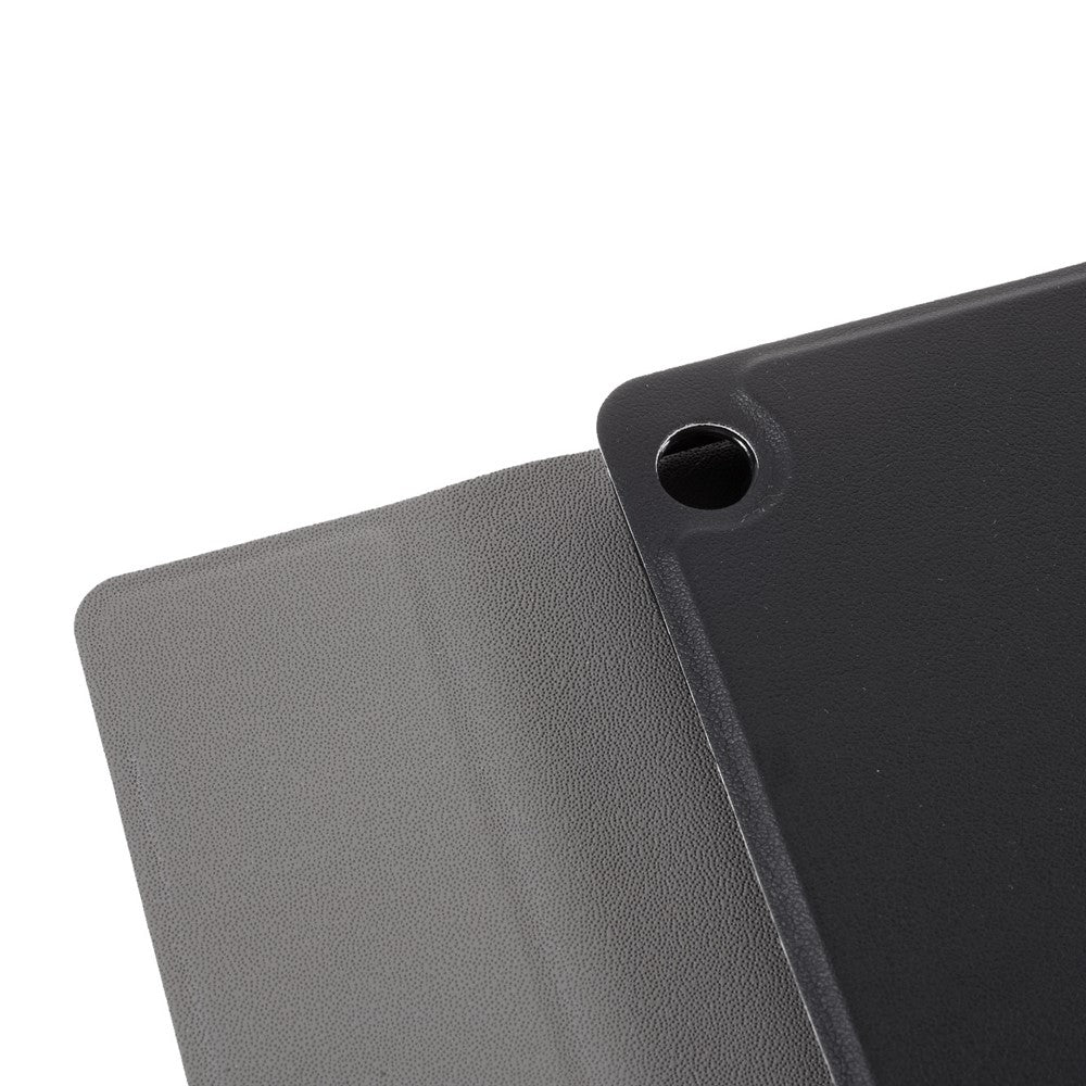 Bluetooth-compatible Keyboard Leather Stand Shell for Lenovo M10 FHD REL TB-X605FC / LC