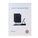 Bluetooth-compatible Keyboard Leather Stand Shell for Lenovo M10 FHD REL TB-X605FC / LC