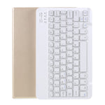 Bluetooth-compatible Keyboard Leather Stand Shell for Lenovo M10 FHD REL TB-X605FC / LC