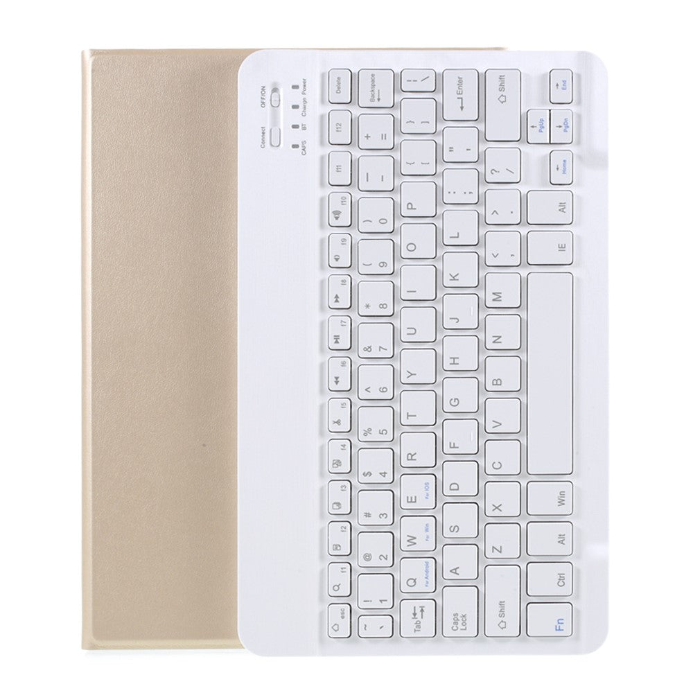 Bluetooth-compatible Keyboard Leather Stand Shell for Lenovo M10 FHD REL TB-X605FC / LC