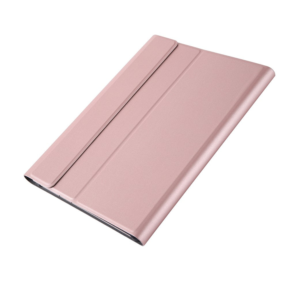 A0T5 Detachable Tablet Bluetooth-compatible Keyboard with Leather Case for Huawei Honor Pad 5 10.1 / Mediapad T5 10.1