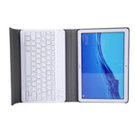 A0T5 Detachable Tablet Bluetooth-compatible Keyboard with Leather Case for Huawei Honor Pad 5 10.1 / Mediapad T5 10.1