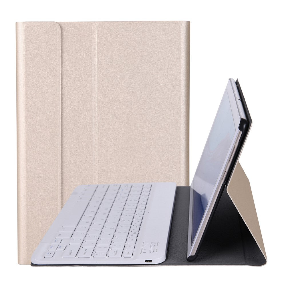 A0T5 Detachable Tablet Bluetooth-compatible Keyboard with Leather Case for Huawei Honor Pad 5 10.1 / Mediapad T5 10.1