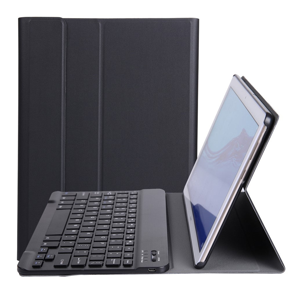 A0T5 Detachable Backlight Bluetooth-compatible Keyboard with Leather Case for Huawei Honor Pad 5 10.1 / Mediapad T5 10.1