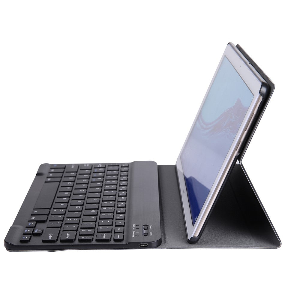 A0T5 Detachable Backlight Bluetooth-compatible Keyboard with Leather Case for Huawei Honor Pad 5 10.1 / Mediapad T5 10.1