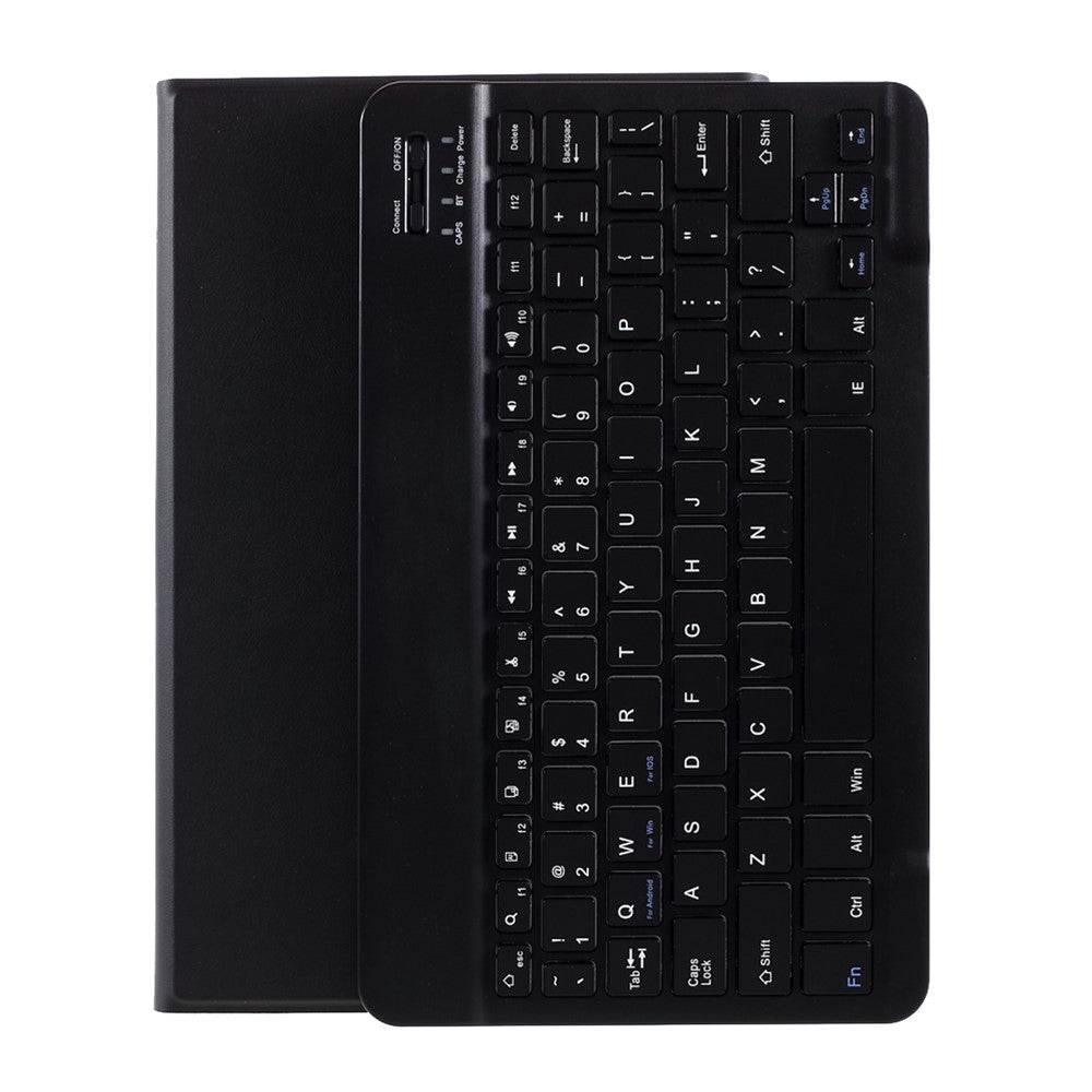 Bluetooth-kompatibelt Tastatur Læder Stand Cover Etui til Lenovo Tab M10 HD Gen 2 X306F