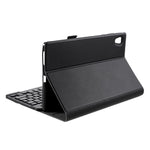 Bluetooth-kompatibelt Tastatur Læder Stand Cover Etui til Lenovo Tab M10 HD Gen 2 X306F