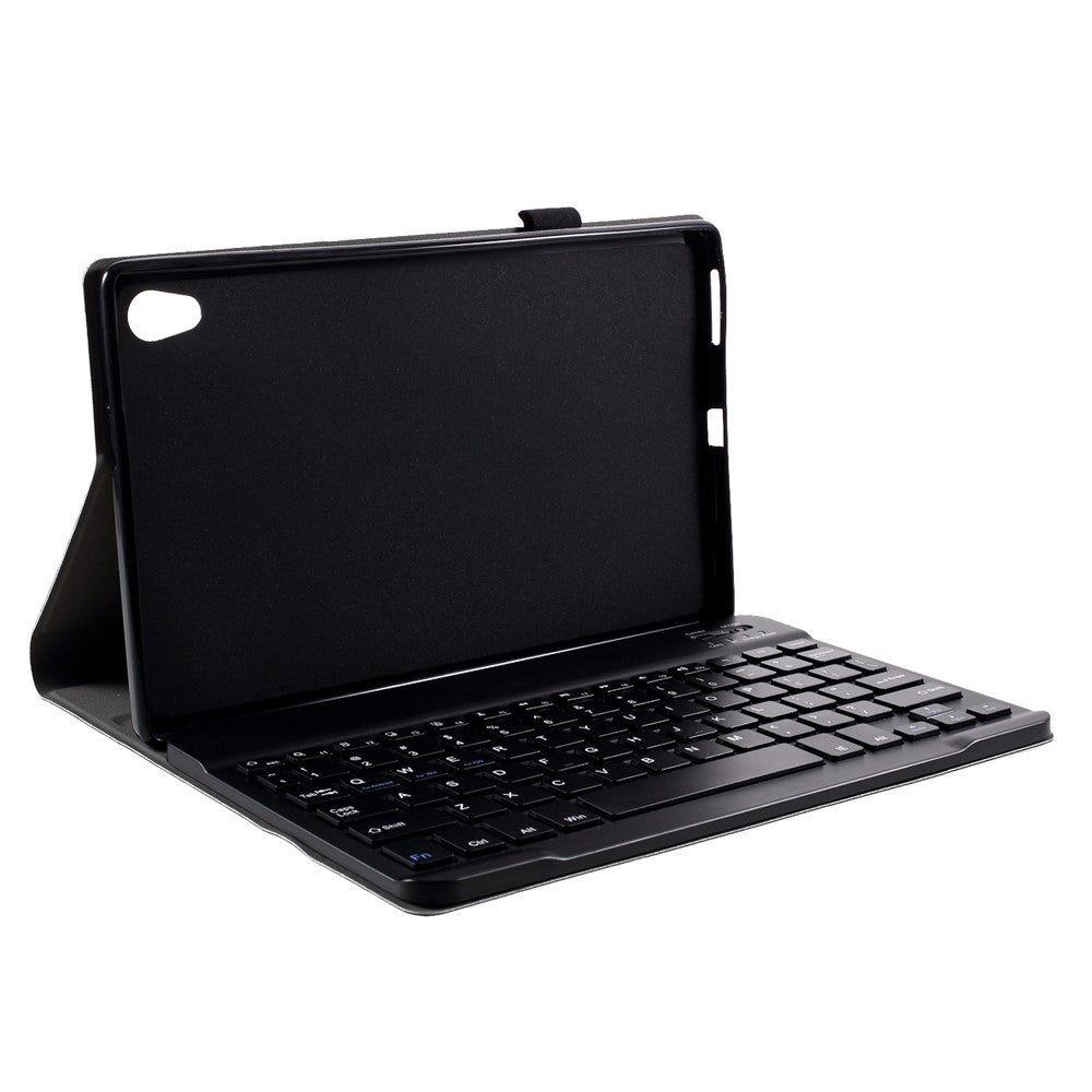 Bluetooth-kompatibelt Tastatur Læder Stand Cover Etui til Lenovo Tab M10 HD Gen 2 X306F