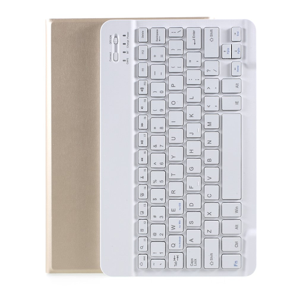 Bluetooth-kompatibelt Tastatur Læder Stand Cover Etui til Lenovo Tab M10 HD Gen 2 X306F
