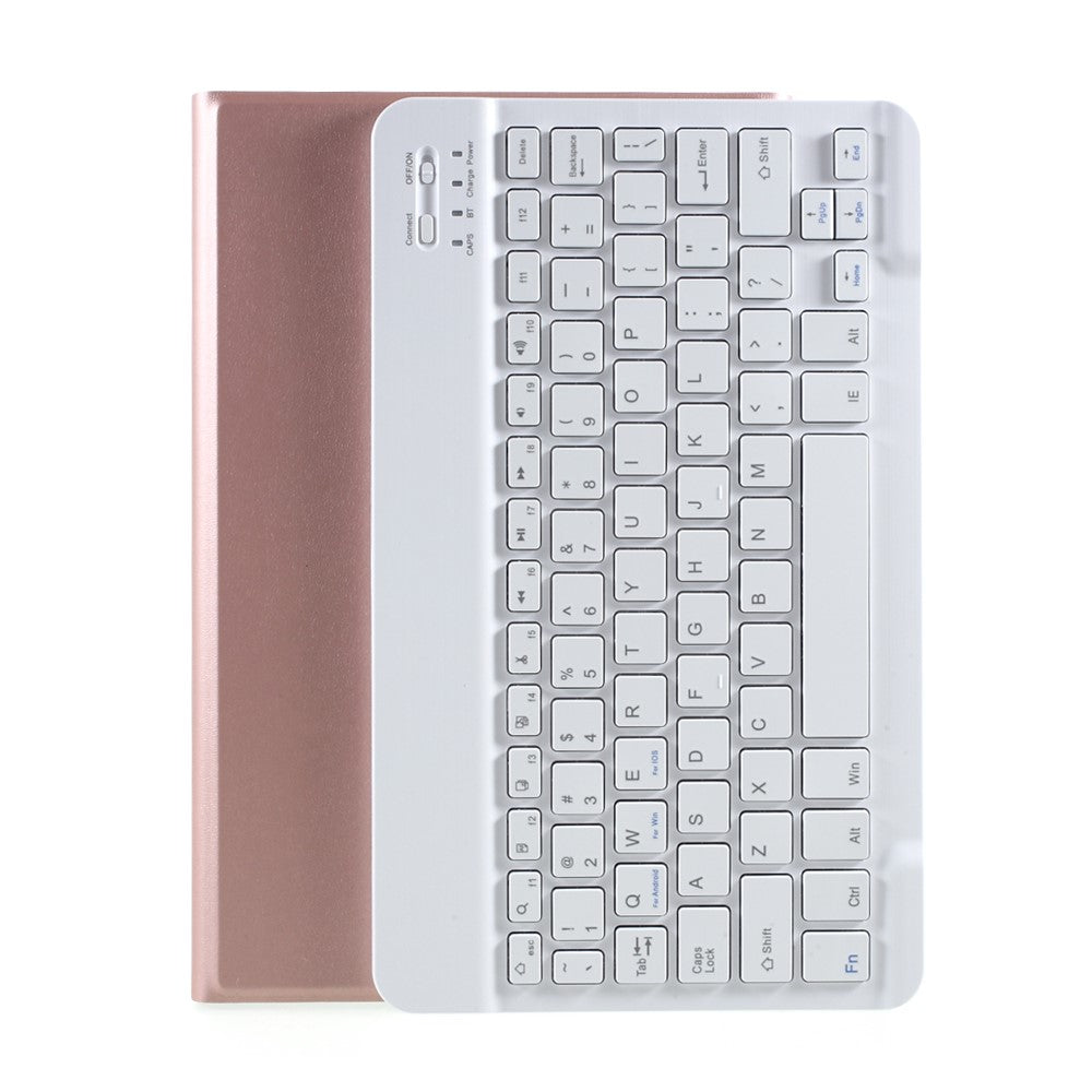 Bluetooth-kompatibelt Tastatur Læder Stand Cover Etui til Lenovo Tab M10 HD Gen 2 X306F
