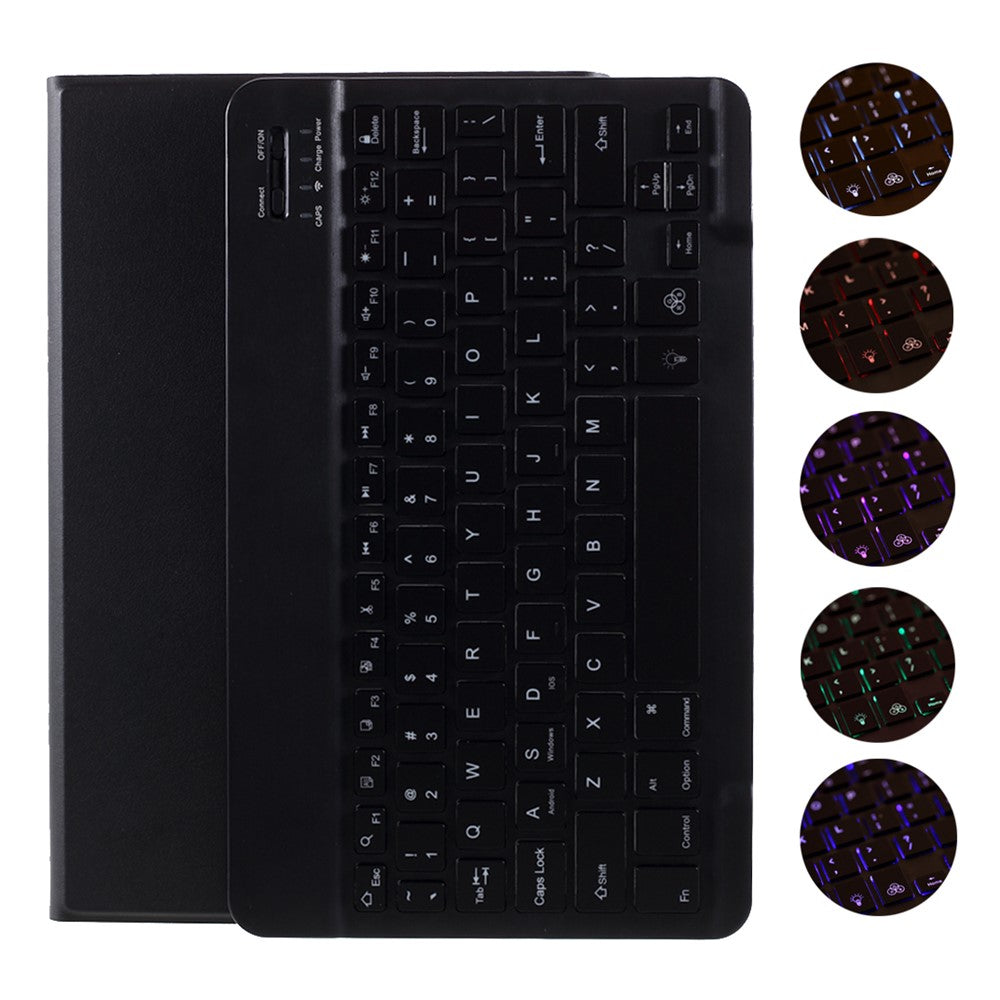 Bluetooth-compatible Backlight Keyboard Leather Stand Case for Lenovo Tab M10 HD Gen 2 X306F