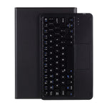 Bluetooth-kompatibelt tastatur med touchpad + beskyttende etui i læder, sæt til Lenovo Tab P11 TB-J606F / Tab P11 5G1