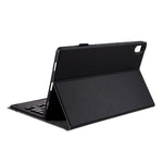 Bluetooth-kompatibelt tastatur med touchpad + beskyttende etui i læder, sæt til Lenovo Tab P11 TB-J606F / Tab P11 5G1