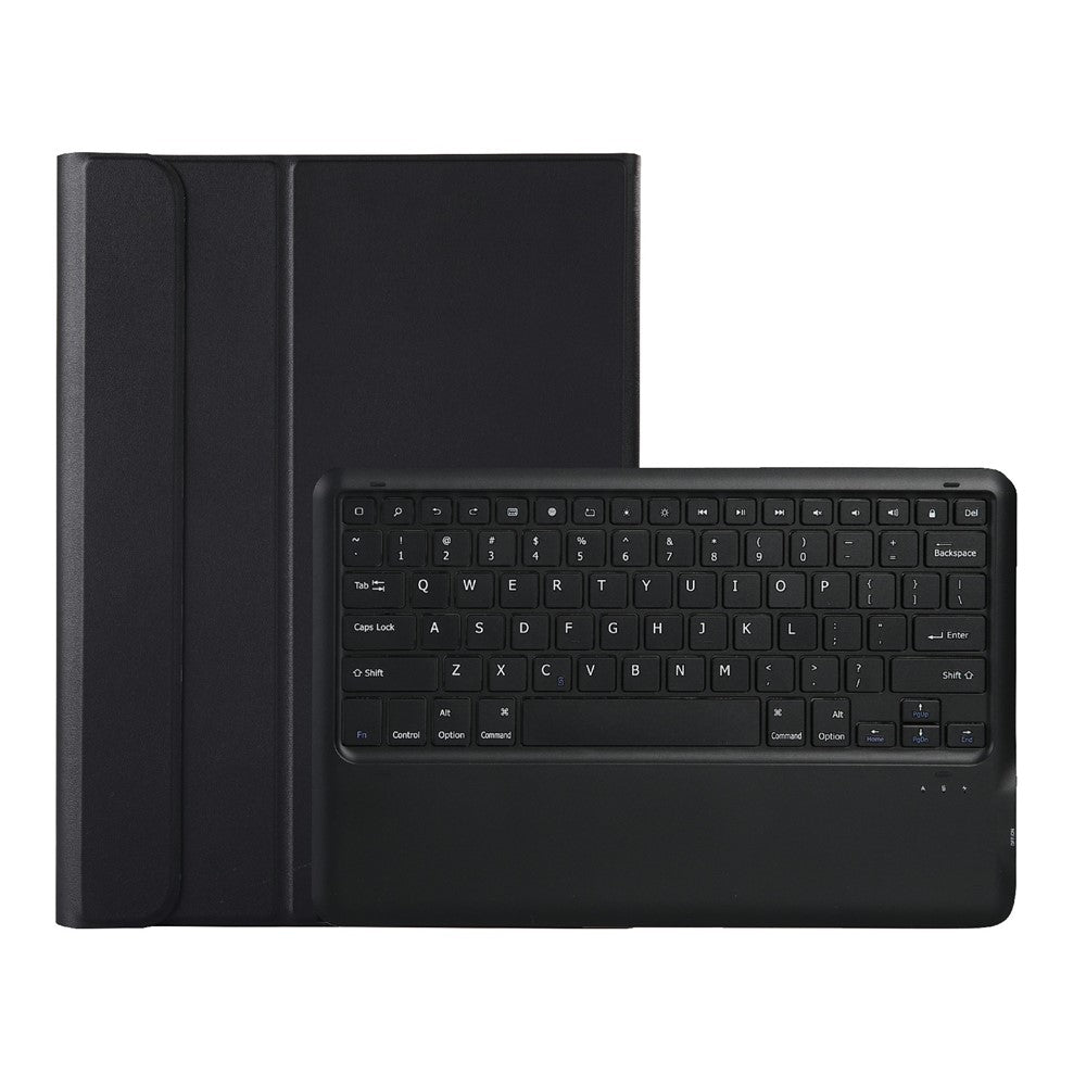 A970B Läderfodral Bluetooth-kompatibelt tangentbord med inbyggd pennplats för Samsung Galaxy Tab S8+ / S7 FE T730 T736 / S7+ 12,4 tum (T970 / T975 2020)