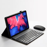 Wireless Bluetooth-compatible Keyboard + Leather Protective Shell For Lenovo Tab P11 Pro J706F / J716F