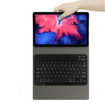 Wireless Bluetooth-compatible Keyboard + Leather Protective Shell For Lenovo Tab P11 Pro J706F / J716F