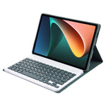 AN05 Ultra-Thin TPU Frame + Leather Stand Case with Bluetooth-compatible Keyboard for Xiaomi Pad 5 / 5 Pro