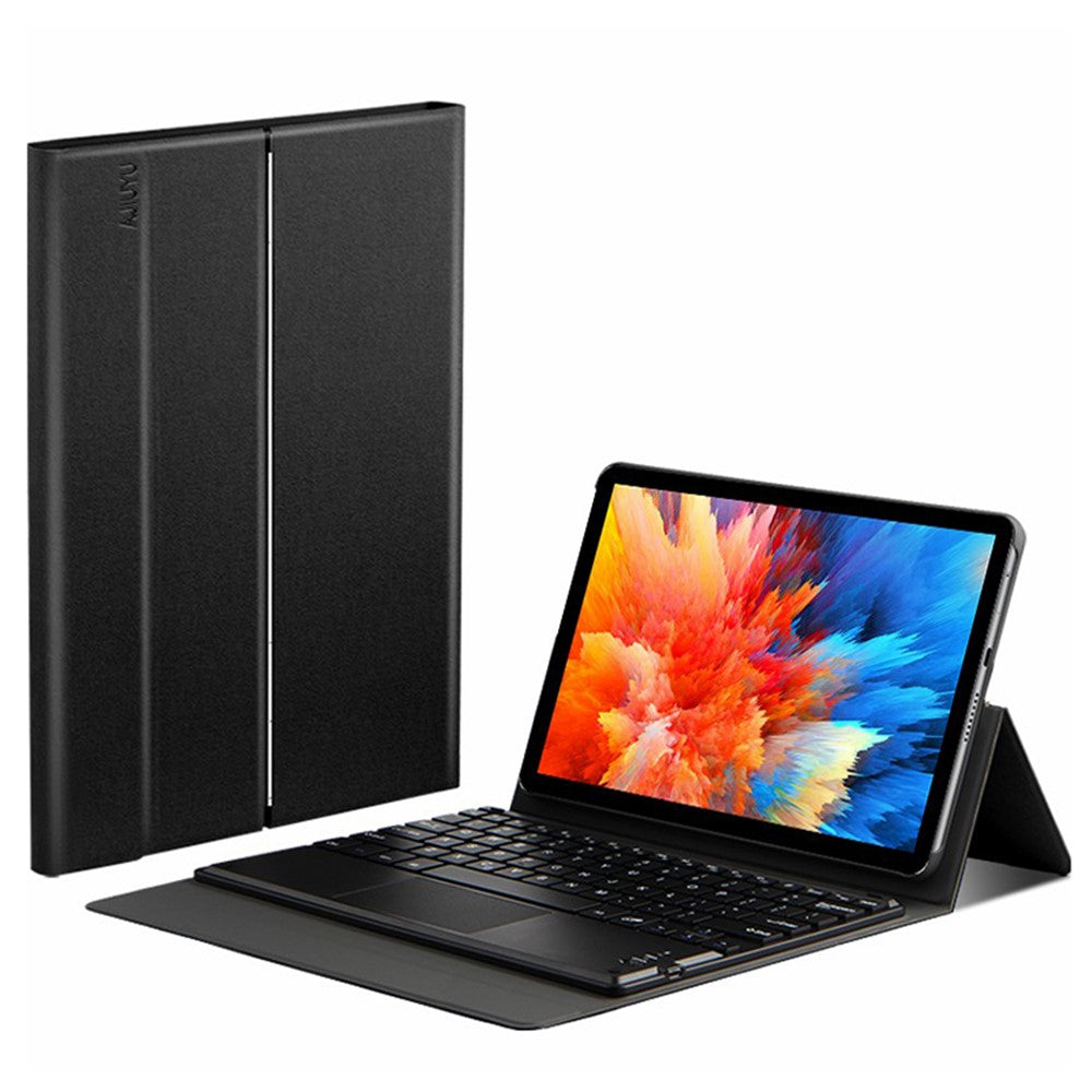 For Asus Adolpad 10 Pro Detachable Bluetooth-compatible Keyboard with Hinge Stand Leather Case