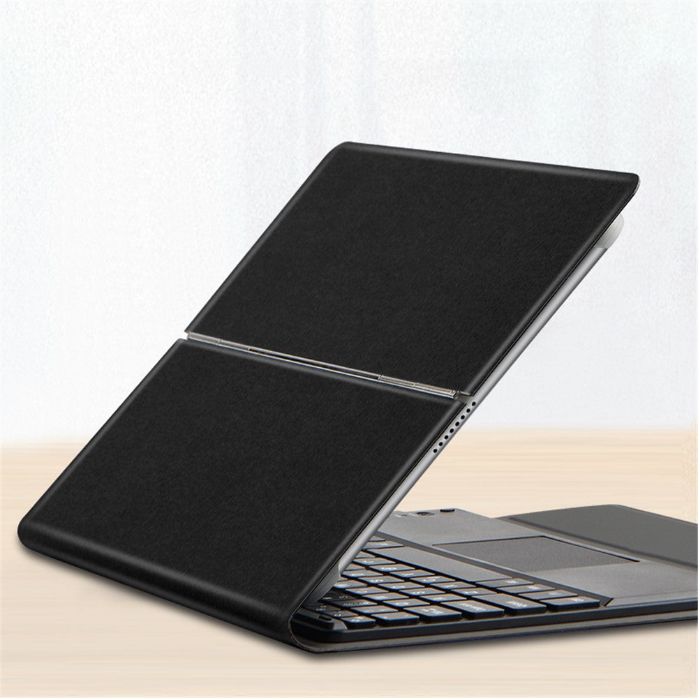 For Asus Adolpad 10 Pro Detachable Bluetooth-compatible Keyboard with Hinge Stand Leather Case