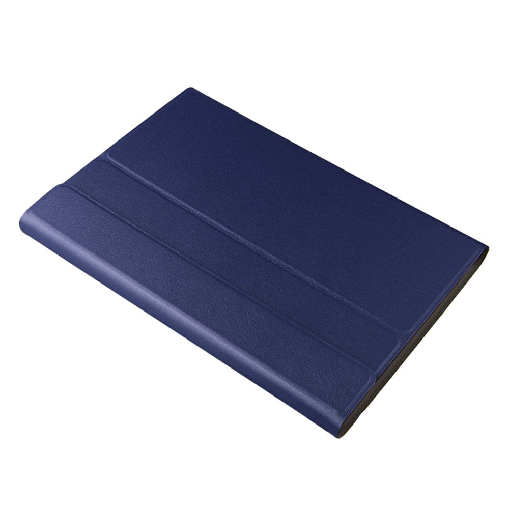 Til Samsung Galaxy Tab S5e SM-T720 / T725 læder-stander-tablet-cover med aftageligt magnetisk trådløst tastatur (uden touchpad)