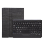SFGO til Microsoft Surface Go / Go 2 / Go 3 Trætekstur PU-læder ydre cover Bluetooth-kompatibelt tastatursæt med TPU indvendigt bumper-etui