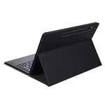 A800B For Samsung Galaxy Tab S8+ X800 Wireless Bluetooth-compatible Keyboard with Pen Slot Design Detachable Leather Tablet Case Shell