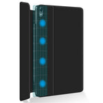 For OPPO Pad Leather Stand Tablet Case with Detachable Magnetic Wireless Keyboard (Without Touchpad)