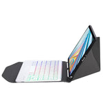 BM20S For Lenovo Tab M10 Plus (3rd Gen) Bluetooth-Compatible Keyboard Leather Protective Case Cover with Triangle Stand Backlight