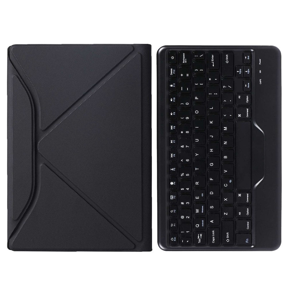 BM20 For Lenovo Tab M10 Plus (3rd Gen) TB-125FU Leather Case Bluetooth-Compatible Keyboard Stand Built-In Pen Slot
