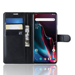 Litchi Texture Wallet Stand Leather Mobile Phone Case for OnePlus 7 Pro
