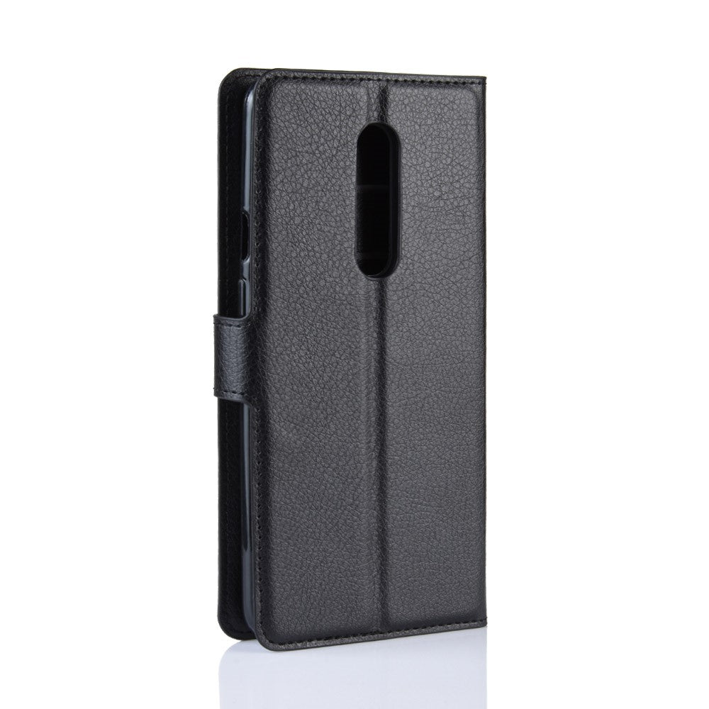Litchi Texture Wallet Stand Leather Mobile Phone Case for OnePlus 7 Pro