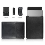 PU Leather Mouse Pad Sleeve Bag for MacBook Pro 15-inch (2016)