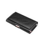 Men's PU Leather Cross Matte Classic Waist Bag for 6.4/6.5/6.9-inch Phone Case