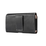 Men's PU Leather Cross Matte Classic Waist Bag for 6.4/6.5/6.9-inch Phone Case