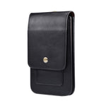 6,3-6,9 tommer universel slidstærk læder bælteklips telefonpose/etui til iPhone Samsung Huawei mv.