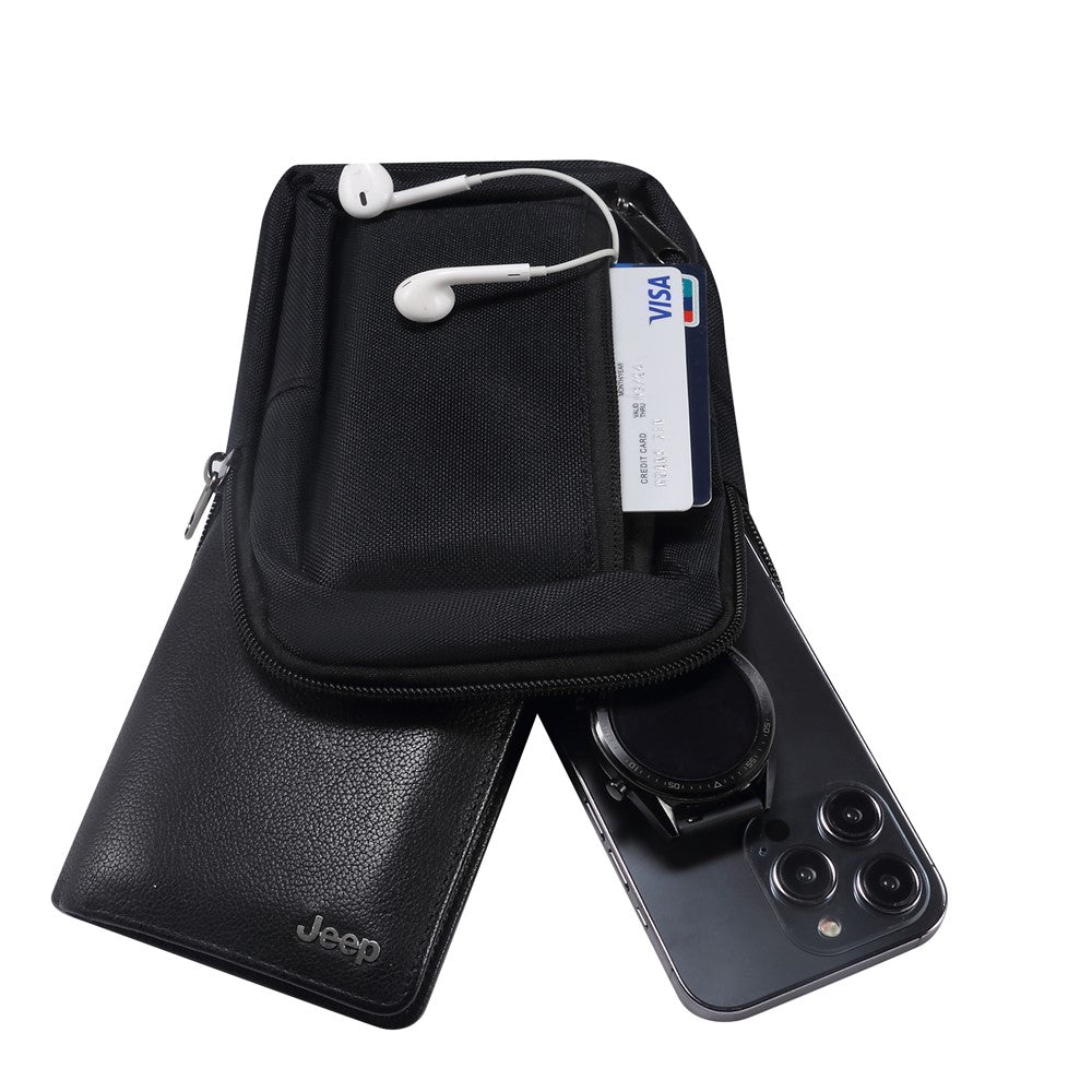 6,5'' / 6,9'' / 7,2'' Brystskuldertaske Telefonpose Vandafvisende Nylon Casual Skulderrygsæk Slyngetaske Rejsetaske