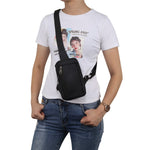 6,5'' / 6,9'' / 7,2'' Brystskuldertaske Telefonpose Vandafvisende Nylon Casual Skulderrygsæk Slyngetaske Rejsetaske