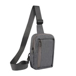 6,5'' / 6,9'' / 7,2'' Brystskuldertaske Telefonpose Vandafvisende Nylon Casual Skulderrygsæk Slyngetaske Rejsetaske