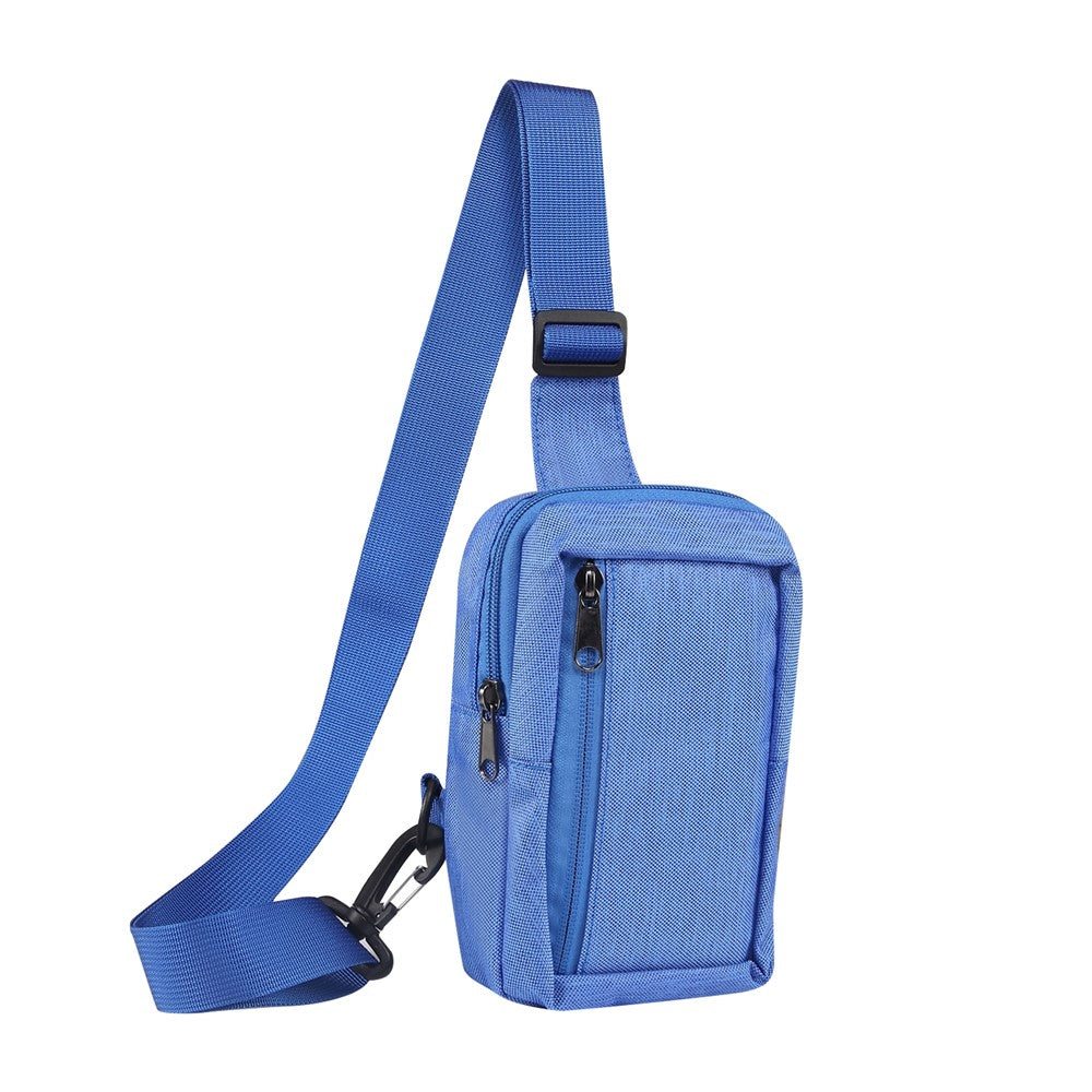 6,5'' / 6,9'' / 7,2'' Brystskuldertaske Telefonpose Vandafvisende Nylon Casual Skulderrygsæk Slyngetaske Rejsetaske
