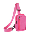 6,5'' / 6,9'' / 7,2'' Brystskuldertaske Telefonpose Vandafvisende Nylon Casual Skulderrygsæk Slyngetaske Rejsetaske