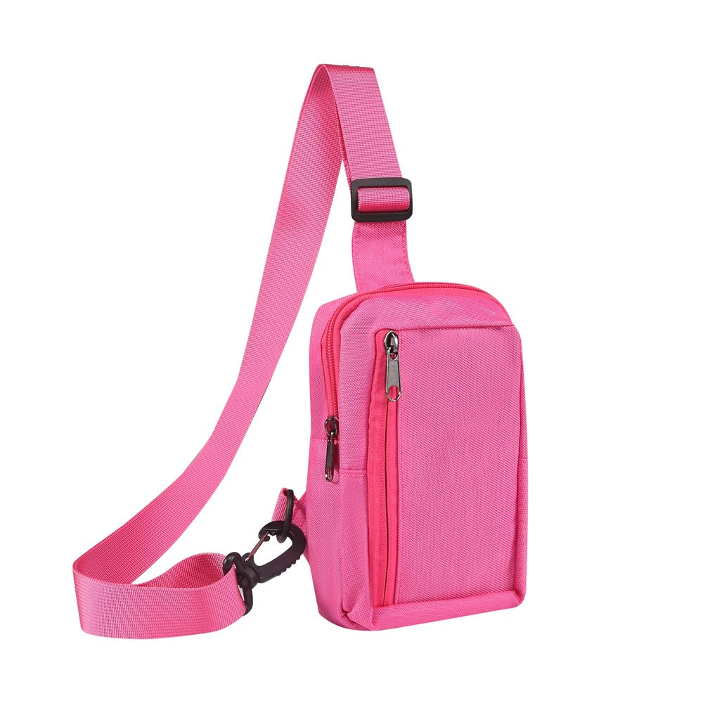 6,5'' / 6,9'' / 7,2'' Brystskuldertaske Telefonpose Vandafvisende Nylon Casual Skulderrygsæk Slyngetaske Rejsetaske