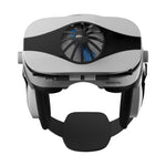 FIIT VR 5F 3D VR Headset Fan Cooling Virtual Reality 3D Glasses Box for 4.0-6.3 inch Smartphone