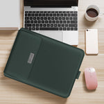 Universal Stand Foldable Laptop Bag Sleeve PU Leather Bag for MacBook 13 inches