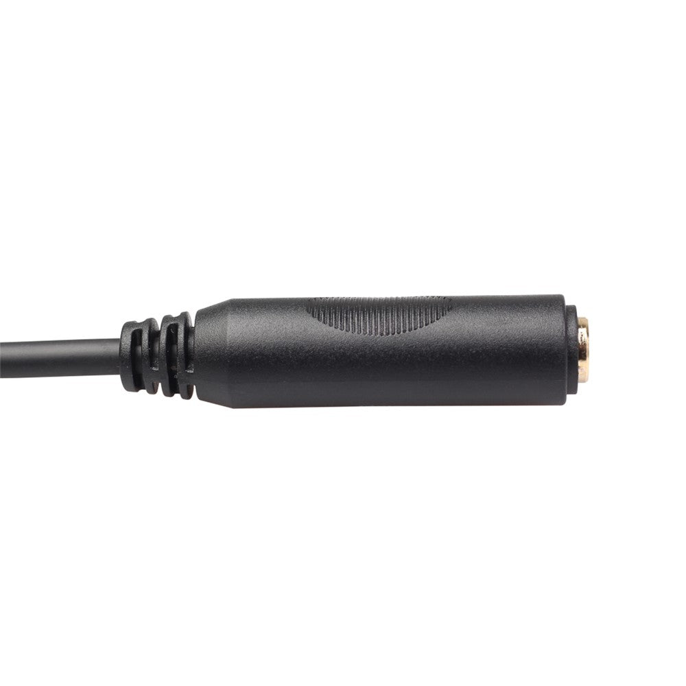 Stereo 6.35mm Extension Audio Cable 1 Male to 2 Female Headphone Headset Splitter 20cm