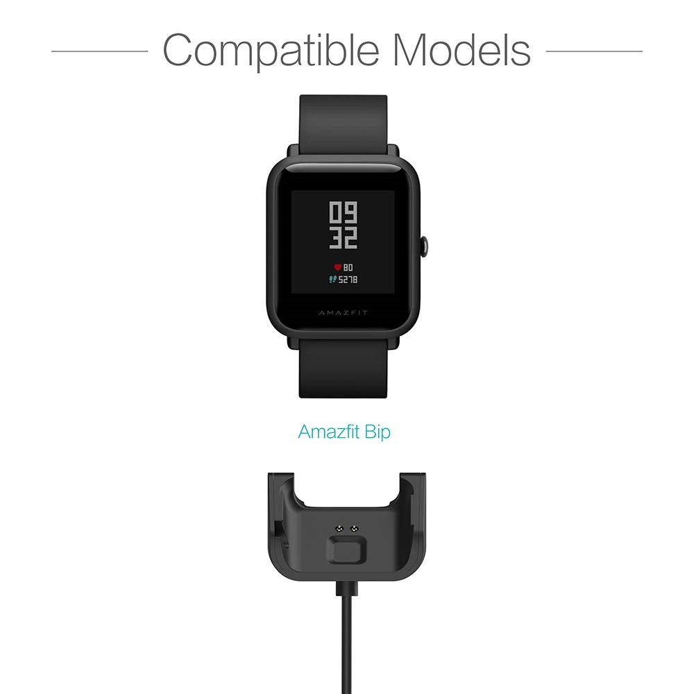 Smartwatch-opladerkabel Opladningsdock til Amazfit Bip Lite A1915/ Bip A1608