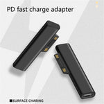 Type-C hun PD-konverter USB C-adapter til Microsoft Surface Pro 3 / 4 / 5 / 6